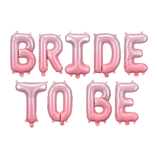 Bride To Be Folieballon Lyserød