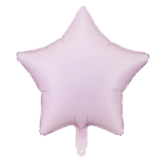Stjerne Folieballon Mat Lilla