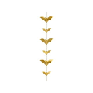 Flagermus Guirlande Guld