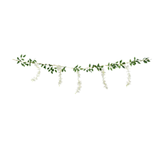 Wisteria Blomster Guirlande