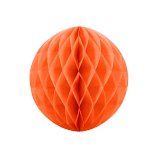 Honeycomb Dekoration Orange
