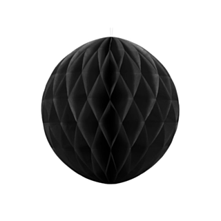 Honeycomb Papirskugle Sort