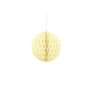 Honeycomb Papirskugle Creme