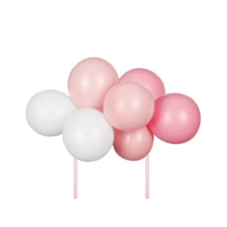 Ballon Kagetopper Lyserød
