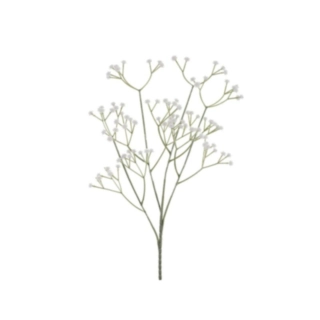 Kunstig Baby's Breath Brudeslør Hvid