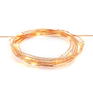 LED Lyskæde Kobber