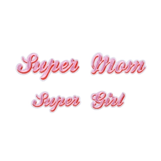 Super Mom Strygemærker