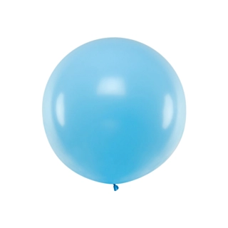 Kæmpe Ballon Pastel Lyseblå