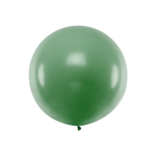 Stor Rund Ballon Mørkegrøn