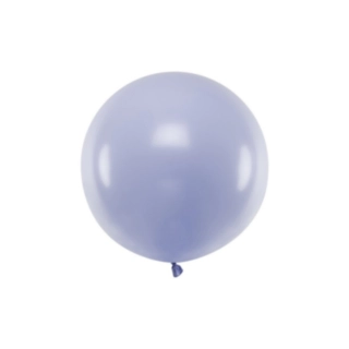 Stor Rund Ballon Lys Lilla