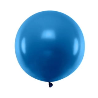 Rund Ballon Blå 60 cm