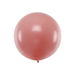 Stor Rund Ballon Wild Rose