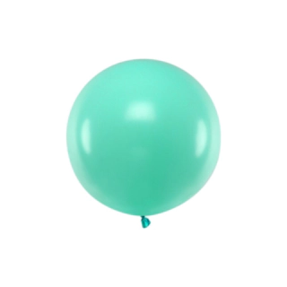 Stor Rund Ballon Pastel Mintgrøn