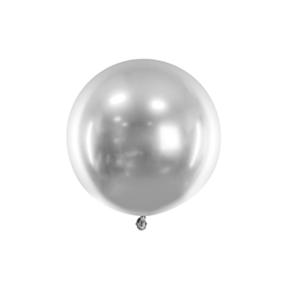 Bubble Krom Ballon Sølv