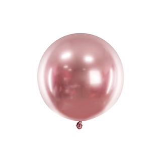 Bubble Krom Ballon Rosaguld