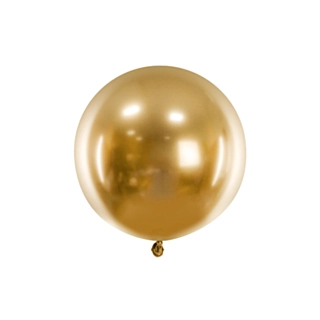 Bubble Krom Ballon Guld
