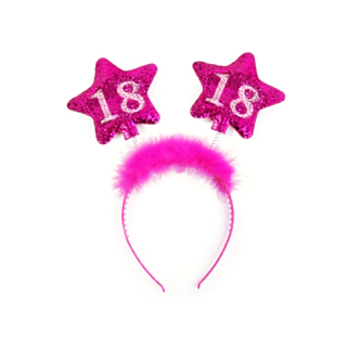 18 Års Hårbøjle Pink