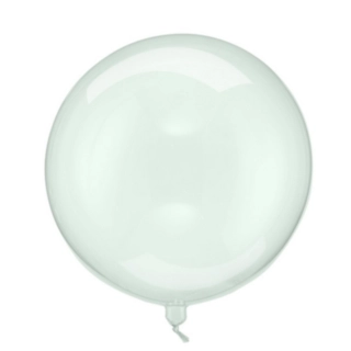Transparent Kuglerund Ballon Grøn