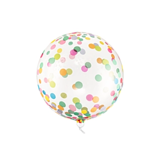 Orbz Konfetti Ballon Multifarvet