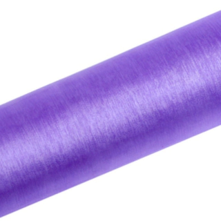 Organza Stofrulle Lilla