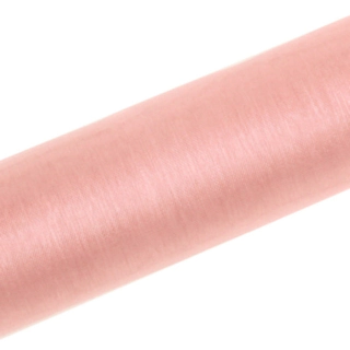 Organza Stofrulle Sart Rosa
