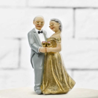 Guldbryllup Bryllupsfigur