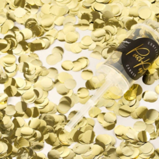 Push Pop Konfettikanon Guld