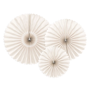 Dekorative Vifter Beige