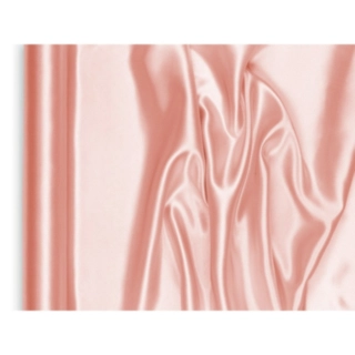 Satin Stof Bordløber Peach