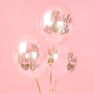 Bride To Be Balloner Guld