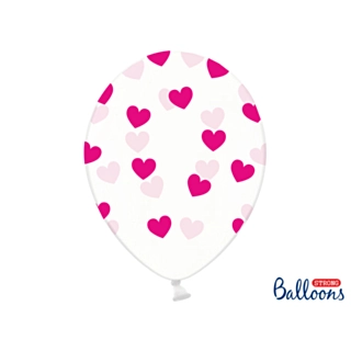 Pink Hjerter Balloner Klar