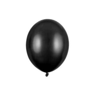 Latexballoner Metallic Black