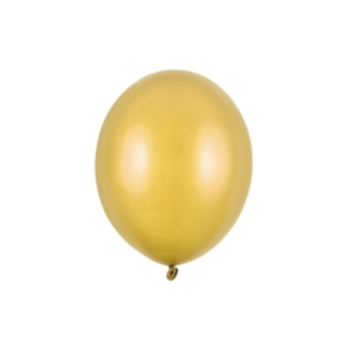 Latexballoner Metallic Gold