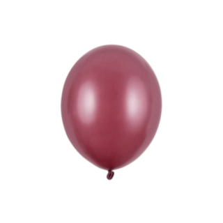 Latexballoner Metallic Maroon