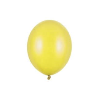 Latexballoner Metallic Lemon Zest