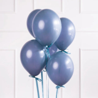 Latexballoner Pastel Navyblå 30 cm