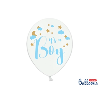 It's A Boy Balloner Lyseblå