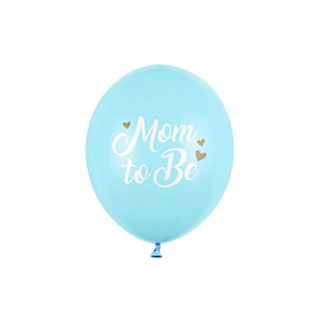 Mom To Be Balloner Lyseblå