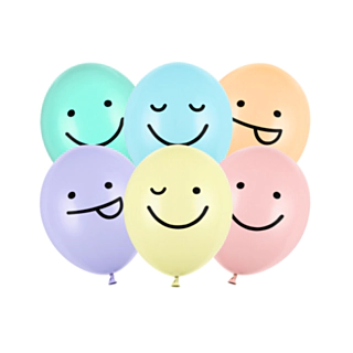 Ansigts Pastel Ballon Mix