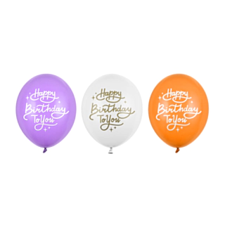 Happy Birthday To You Ballon Mix