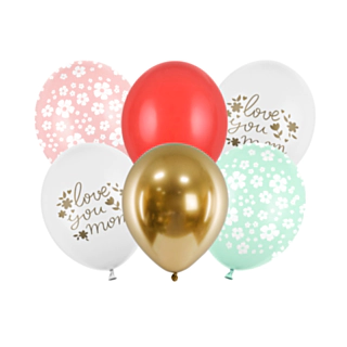 Love You Mom Ballon Mix