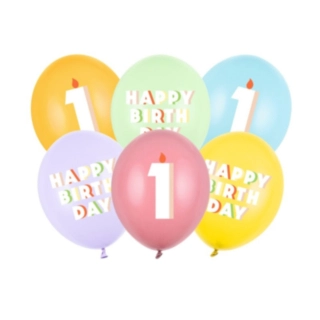 1 Års Fødselsdag Latexballoner