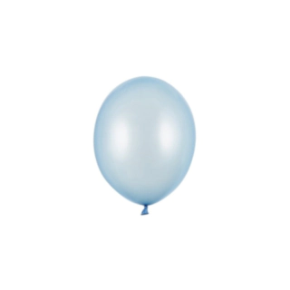 Små Balloner Metallic Baby Blue