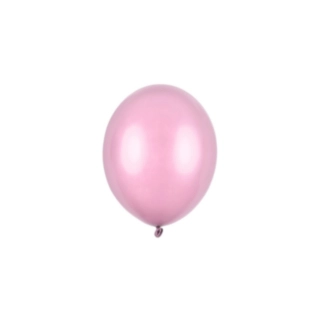 Små Balloner Metallic Candy Pink
