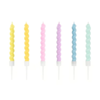Snoede Pastel Kagelys