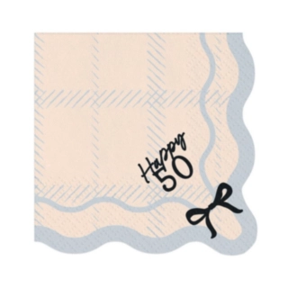 Happy 50 Servietter