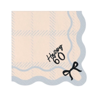 Happy 60 Servietter