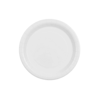 Paptallerkener Hvid