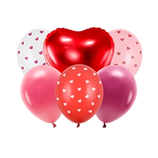 Hjerte Ballonmix