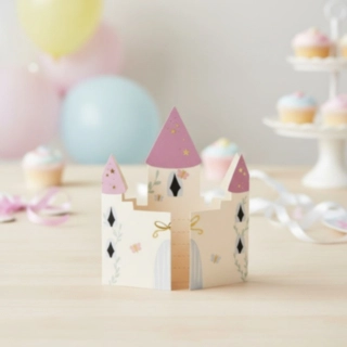Prinsesseslot Invitationer